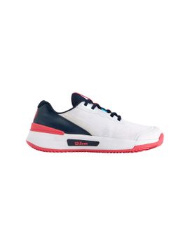 Zapatillas de Tenis Wilson Intrigue Pro Clay Mujer Blanco/Azul Marino