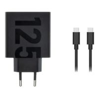 cargador motorola turbopower 125w duo usb-c gan proteccion universal