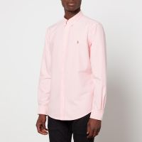 polo ralph lauren cotton slim-fit oxford shirt - l