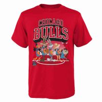 camiseta space jam 2 tunes on court - chicago bulls junior