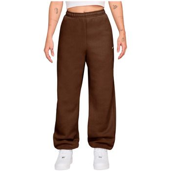 Nike Pantalones W NK STDO FLC MW HR OS CFF PNT para mujer