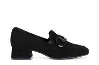 mocasin de mujer en ante con bocado black