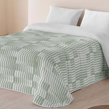 Edredón Nórdico 300gr 100% Microfibra Cama 150 Sandal Marcos Green