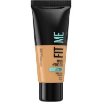 maybelline fit me matte and poreless foundation 30ml various shades - 332 golden