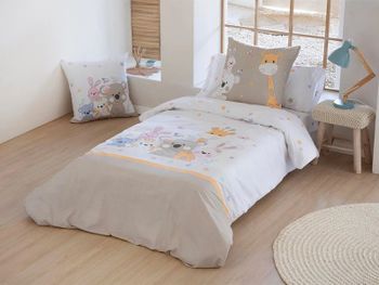 Funda nórdica infantil bunny de jvr | algodón 100%