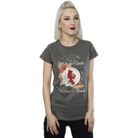 disney camiseta beauty and the beast girl in the para mujer
