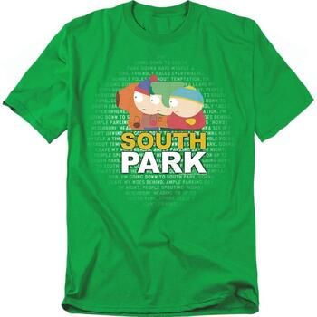 South Park Camiseta Lyrics para mujer