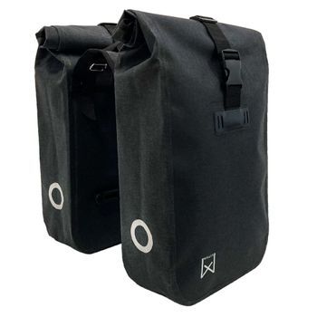 Alforjas De Bicicleta Impermeables Negro 34 L Willex
