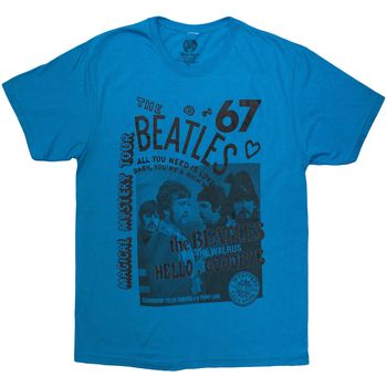 The Beatles Camiseta manga larga 1967 para mujer