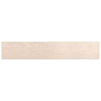 pasillo de alfombra marsa crema 100 x 400 cm poliester y pvc vidaxl