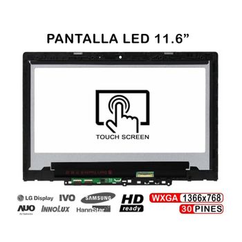 Pantalla Led Táctil Con Marco De 11.6