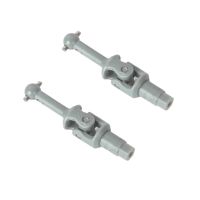 2pcs ldrc a86 a86p 118 rc coche repuestos eje de transmision trasero la0008 modelos de vehiculos de deriva piezas acces
