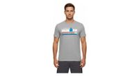 camiseta gris de manga corta para hombre ironman frankfurt