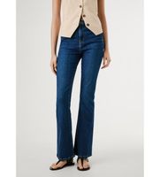 pepe jeans para mujer pl2047335ab jeans flare dion azul 2730 casual algodon denim