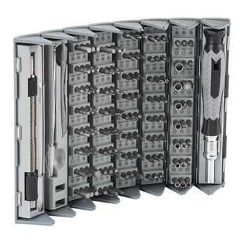 Juegos de destornilladores de precisión 126 en 1, kits de herramientas manuales, Mini punta pequeña magnética para reparación de relojes de teléfonos móviles Xiaomi en el hogar