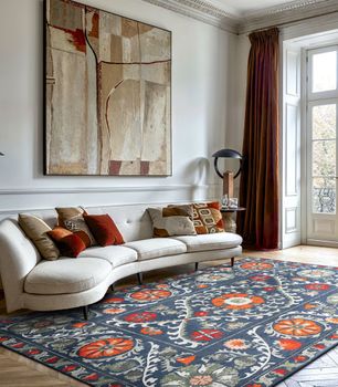 Suzany 9730 - Nordic - Alfombra para Exterior/Interior - Lavable