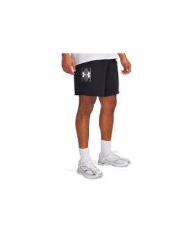 Pantalones Cortos Under Armour Rival Terrylogo8Inshort Hombre Negro