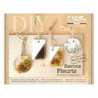 kit de jabon floral