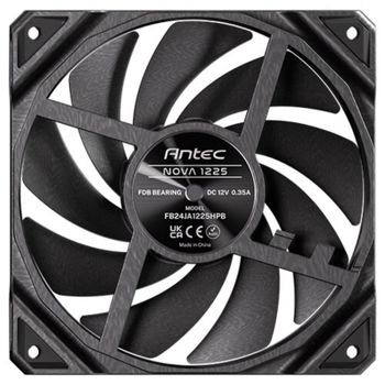 Ventilador ANTEC Nova 12cm Negro Pack 3 Unidades FDB 3 Velocidades Alto Rendimiento