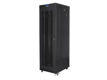 Rack Lanberg FF01-6042-23BL 42U 1200kg LCD Termostato 6 Ventiladores Negro