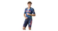 culotte corto con tirantes castelli competizione 2 soudal quickstep azul para hombre