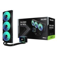 refrigeracion liquida asrock challenger 360 digital 360mm 3 ventiladores led