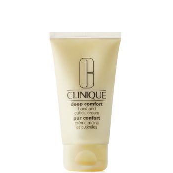 Crema de manos y de cutículas Clinique Deep Comfort (75ml)