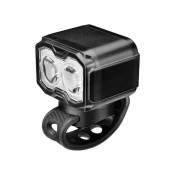 LUZ DELANTERA DE BICICLETA RECARGABLE BIKIGHT con pantalla digital 900 lúmenes USB-C Luz frontal de aluminio aleado 5 mo