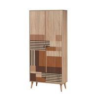armario city multicolor 80x190x45 cm