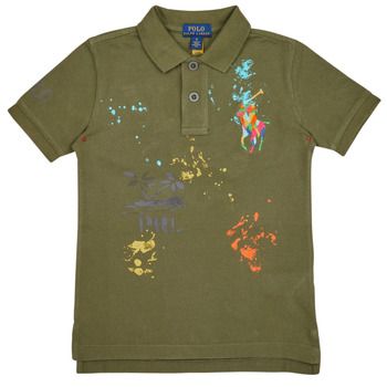 Polo Ralph Lauren Polo SSKCM2-KNIT SHIRTS-POLO SHIRT para niña