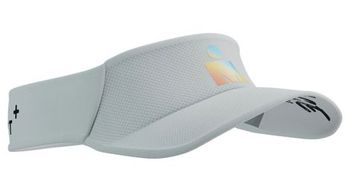 Compressport visera ultralight ironman white sunrise visera