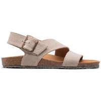 zouri sandalias sea linen - nature para mujer