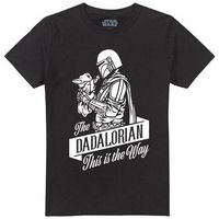 disney camiseta dadalorian para hombre