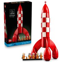 lego ideas cohete lunar de tintin juguete de construccion 18 anos - 21367