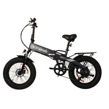 Bicicleta Eléctrica Univercycle B1 - Motor 350w Batería 48v13ah 20 Pulgada Neumáticos Freno De Disco Hidráulico - Negro