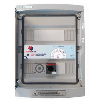 Cuadro Eléctrico Piscina Control Seguridad 100w 12v Superpool - 1,5cv-2cv 100w