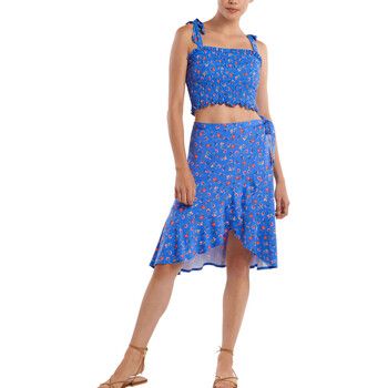 Lisca Blusa Top corto con fruncido Java para mujer