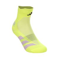 adidas adizero quarter calcetines para correr unisex - amarillo lila