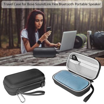 Estuche de Viaje para Bose SoundLink Flex, Carcasa Protectora Rígida de EVA, Impermeable y a Prueba de Polvo, Bolsa de Almacenamiento para Bose SoundLink Flex