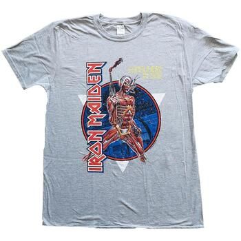Iron Maiden Camiseta manga larga Somewhere In Time para hombre