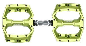 Par de pedales planos ht components spider af03 verde