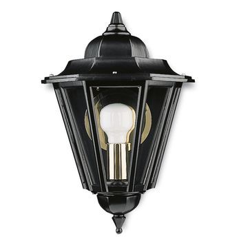 Dopo Lighting-aplique De Pared Elite 6 Ip44 E27 M·x. 42w Cristal Mate Negro