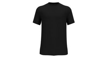 Camiseta tecnica de manga corta odlo merino tencel plain negra