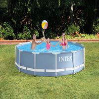 prism metal frame swimming pool round - 366 mtr