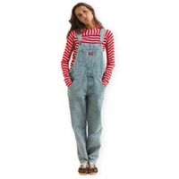 favorite people mono classmate overalls - blue para mujer