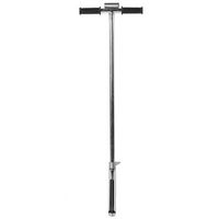 sonda de muestreo de suelo de acero inoxidable con pedal de 105 cm de largo y 38 mm de boca