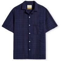portuguese flannel camisa manga larga crupao shirt - navy para hombre