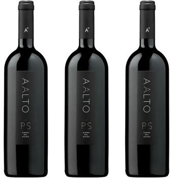 Aalto - Ps - 100 % Tinta De Toro - Crianza 18 Meses En Barrica Nueva - Po - Pack 3 Botellas 75 Cl - 14% Vol.