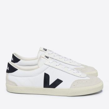 Veja Women's Volley Cotton-Canvas and Suede Trainers - UK 5