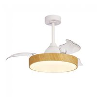 ventilador led aspas desplegables alaska mini cct dim 45w